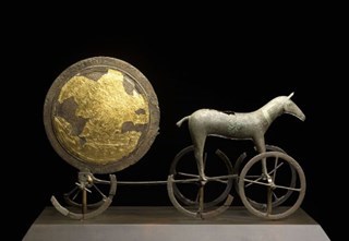 The sun chariot artefact. ©The National Museum