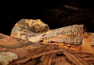 Mummy from the Egypt exhibition at the Glyptotek. © New Carlsberg Glyptotek