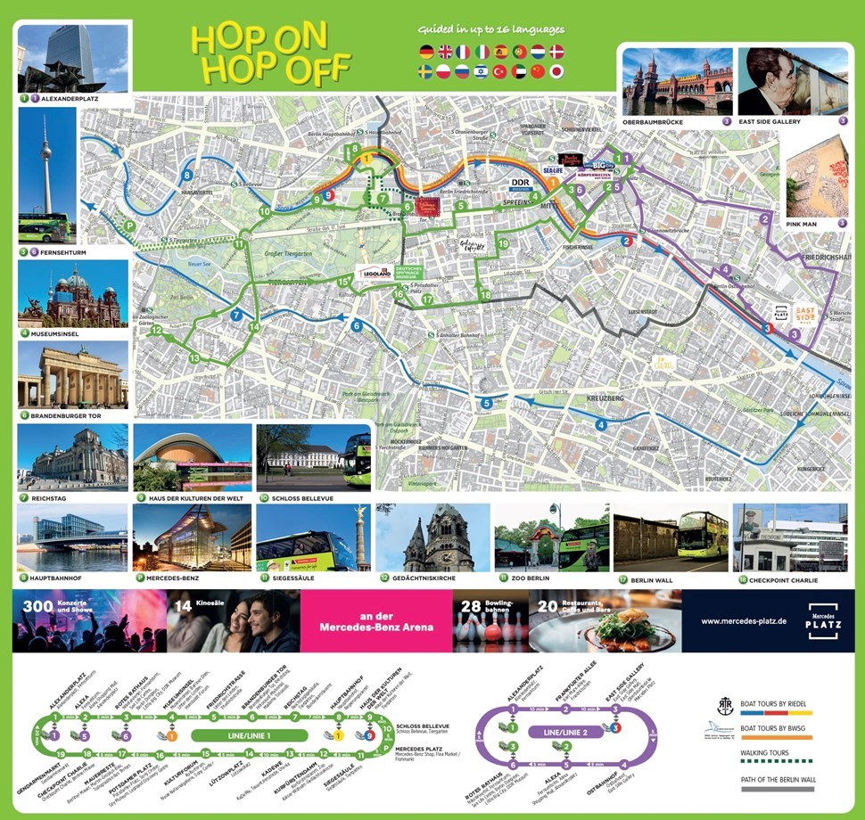 Hop On Hop Off Bus Tickets Berlin