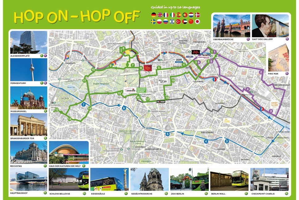 Berlin Hop On Hop Off bus & Spree River Cruise Berlin Hop On Hop Off bus & Spree River Cruise