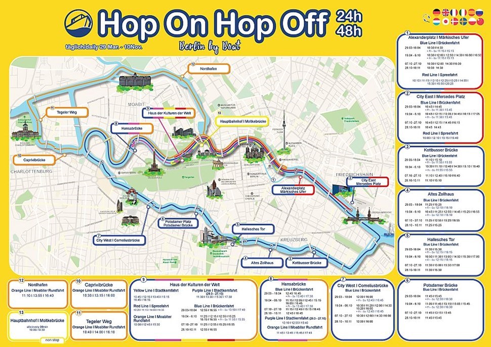 Hop On – Hop Off Boot-Tickets Berlin | Stromma.com