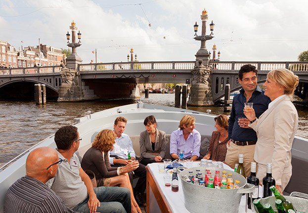 Open Boat VIP Tour Group Amstel Amsterdam