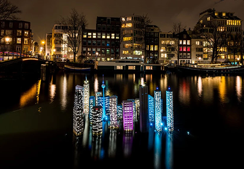 Amsterdam Light Festival Open Boat Tour Stromma Com