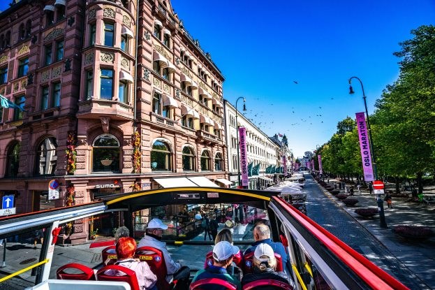 Bus in the City Centre 