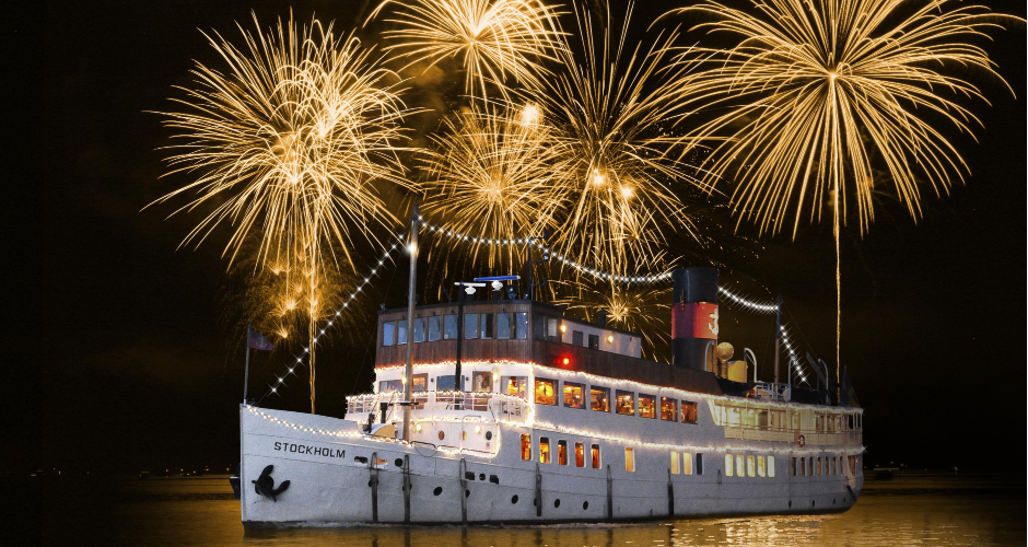 Bästa platserna i Stockholm att se nyårsfyrverkerierna