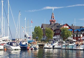 Sandhamn island in Stockholm archipelago