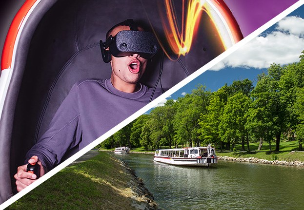 VR City Ride & Royal Canal Tour