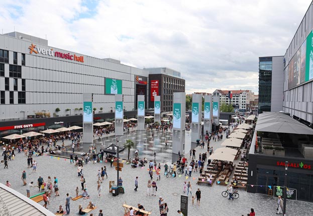 Mercedes Platz - View from Mercedes Benz Arena