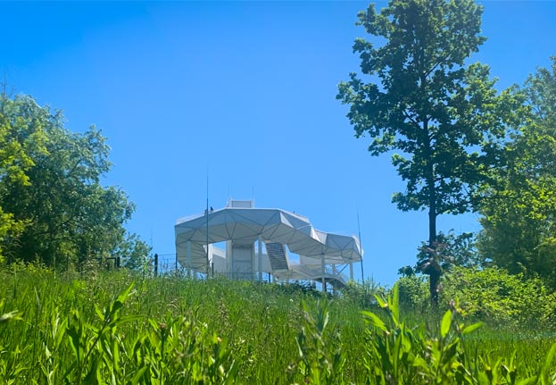 Panoramic view in Gärten der Welt