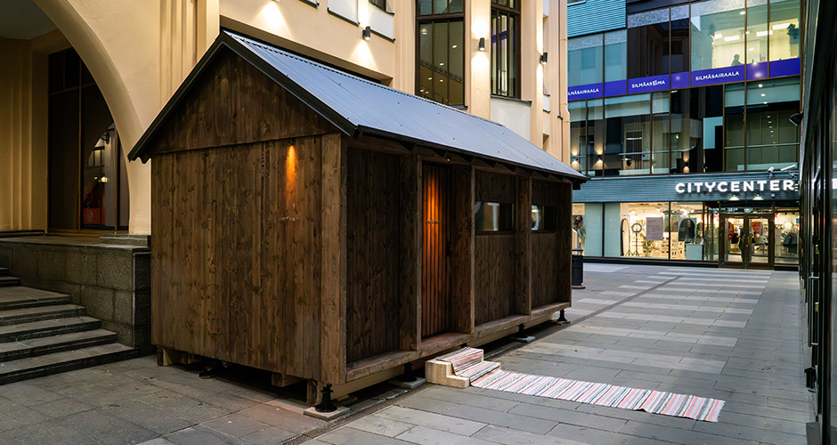Kyrö sauna in Helsinki city centre